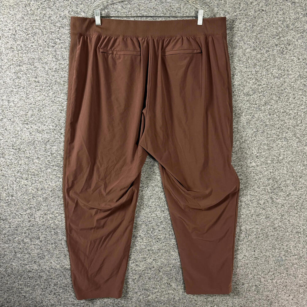 Athleta Women's Plus Size 22 Terracotta Red Polyester Brooklyn Ankle Pants - Picture 2 of 11